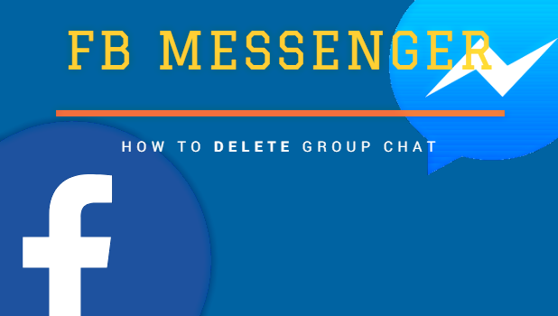 delete group chat in messenger