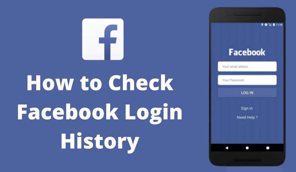 Facebook login history