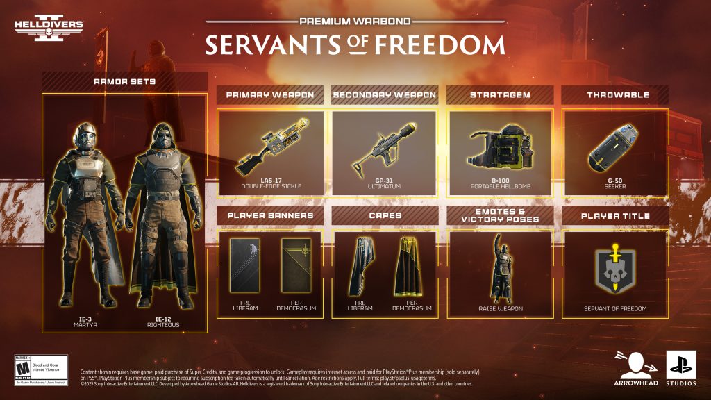 helldivers-2-servants-of-freedom-warbond-launches-february-6